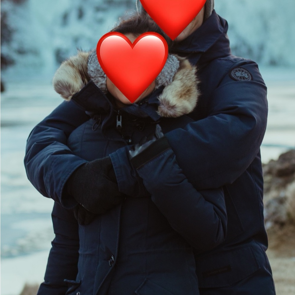 Canada Goose Navy Parka - Picture 7 of 8